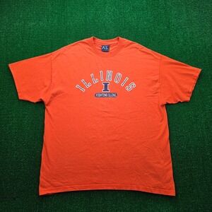 University of Illinois Fighting Illini‎ AS Sports Graphic Tshirt Mens XL NCAA
